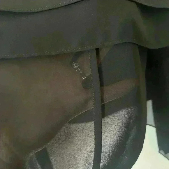 BCBGMaxazria Women’s XS Black Layered Dress Top - Picture 9 of 12